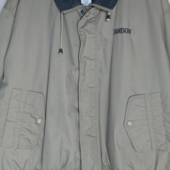 HARTWELL VIASPORT Vintage Jacket Striped Lining Workwear Bomber Grandpacore L - Picture 13 of 15